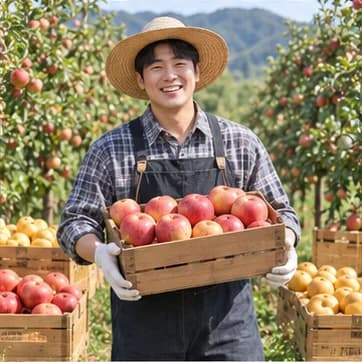 농수산물 직거래 고객이 보게 될 대표 장면