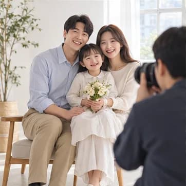 사진관·촬영 스튜디오 고객이 보게 될 대표 장면